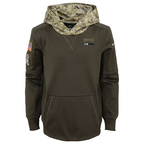 eagles salute to service hoodie